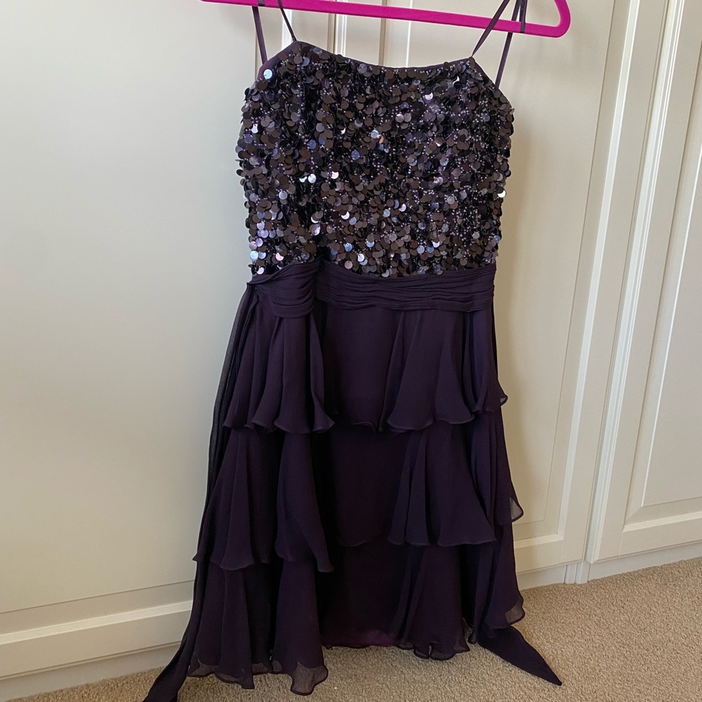 Scala size 10 Plum colored cocktail dress